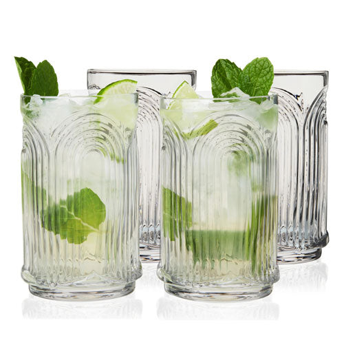 Beau Highball Glasses (Set of 4)