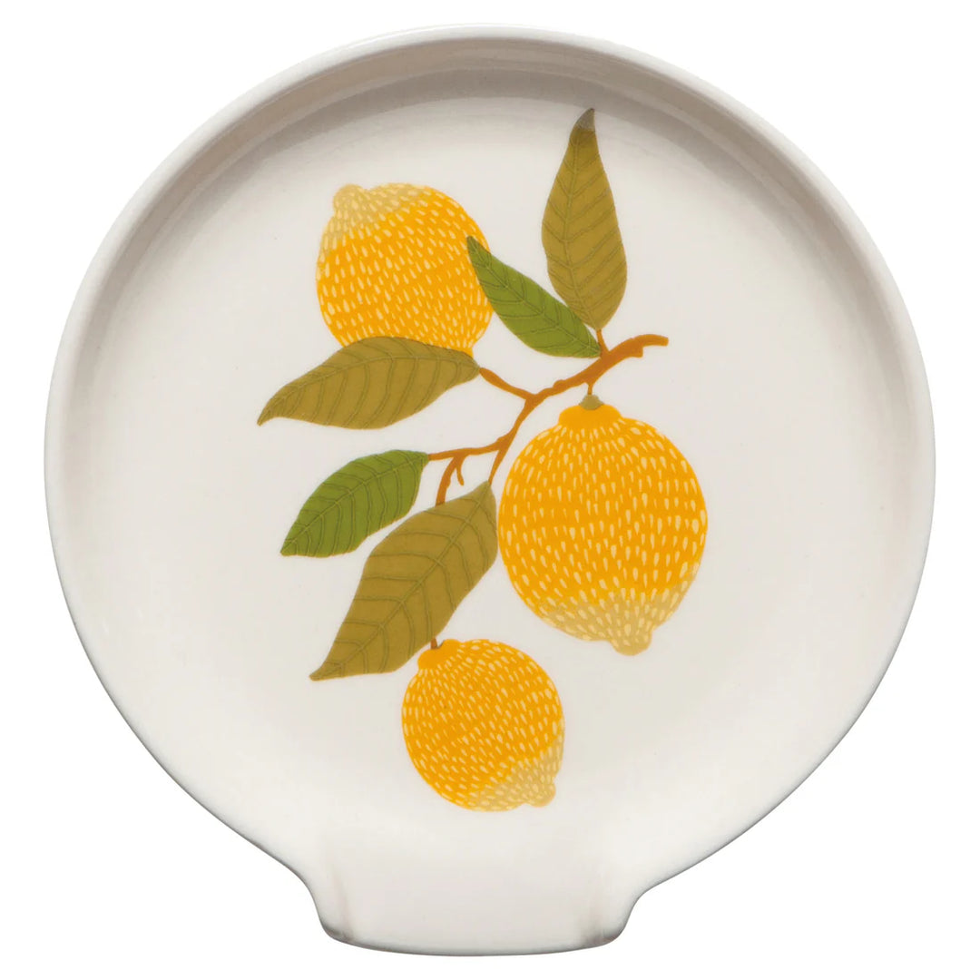 Lemon Stoneware Spoon Rest