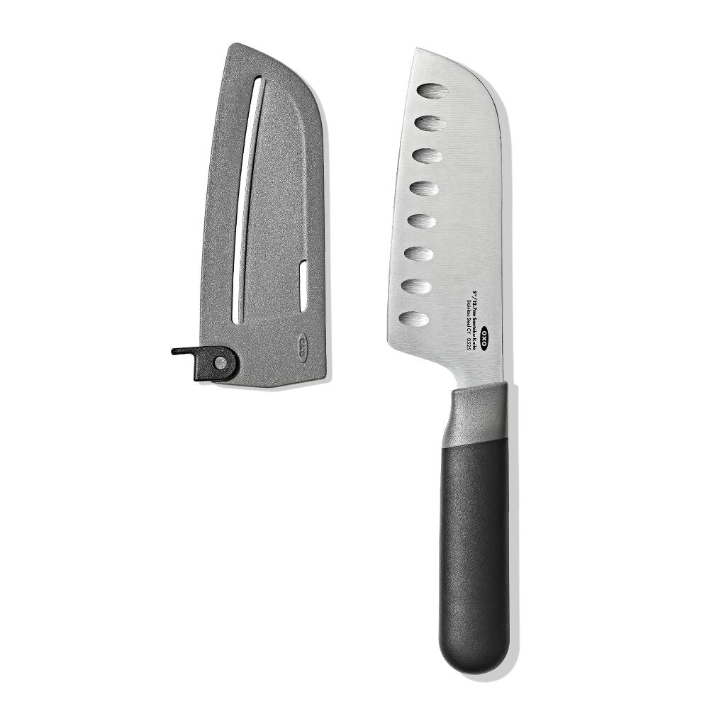 5" Santoku Knife w/Locking Sheath
