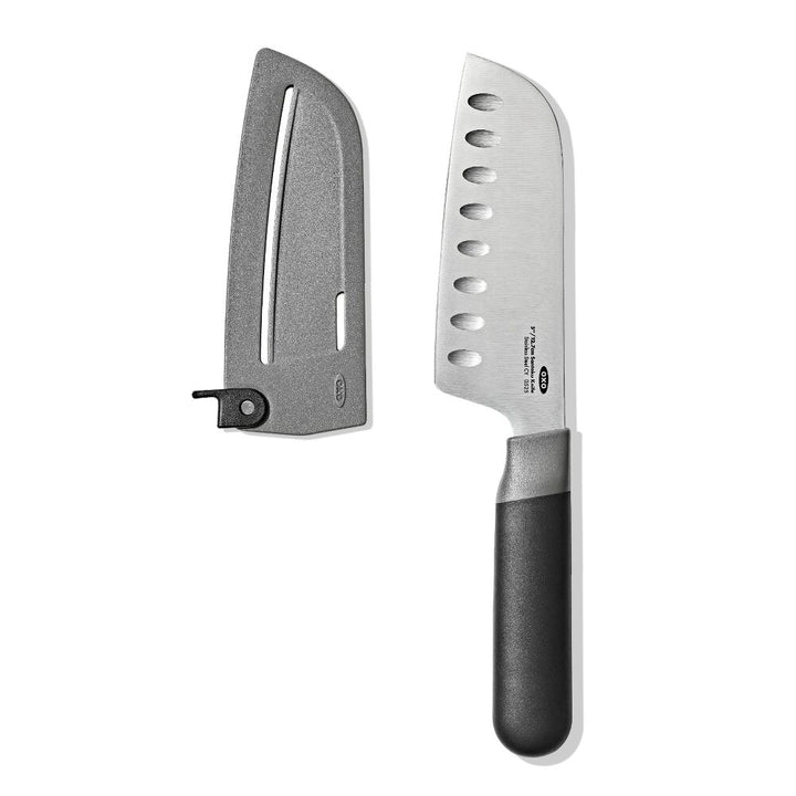 5" Santoku Knife w/Locking Sheath