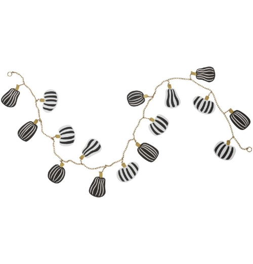 HALLOWEEN - Banded Pumpkin Garland
