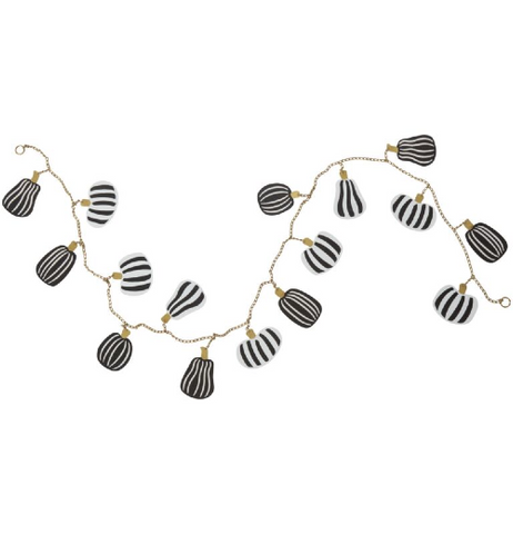 HALLOWEEN - Banded Pumpkin Garland