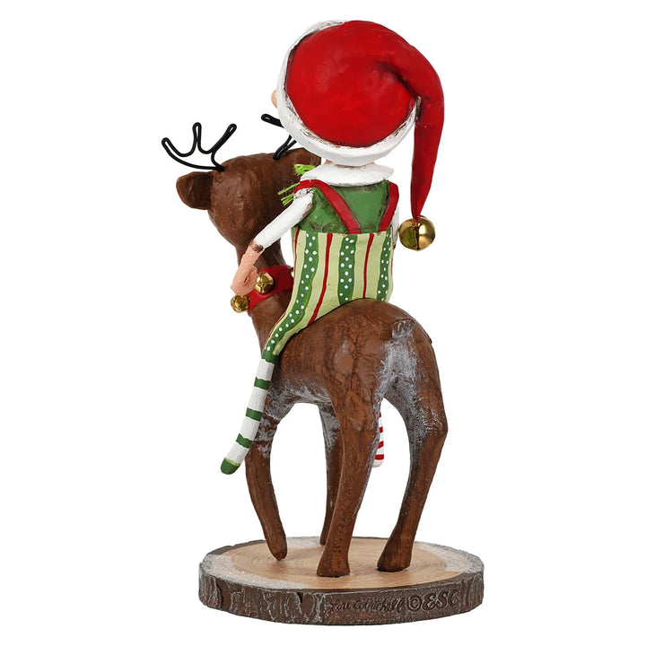Run Run Reindeer Figurine