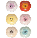Flower Shaped Pinch Bowl Set