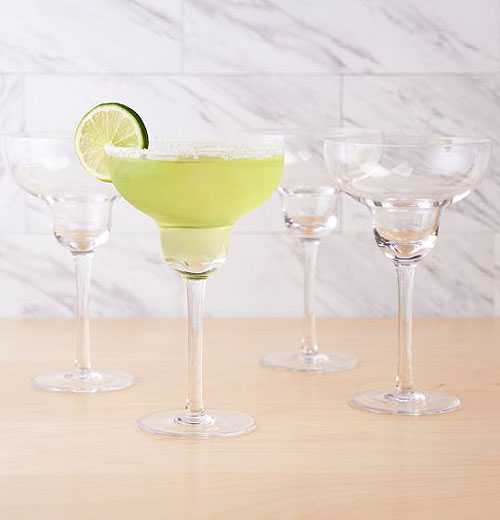 Set of 4 Margarita Glasses