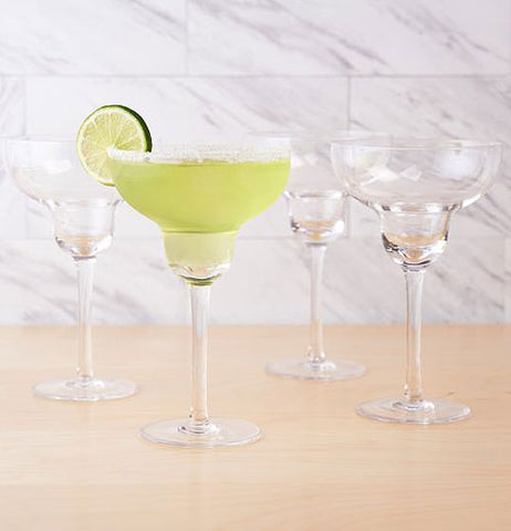 Set of 4 Margarita Glasses