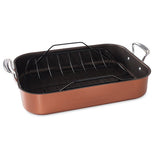 Extra Large Copper Roaster With Rack