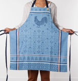 Rooster Francaise Jacquard Apron