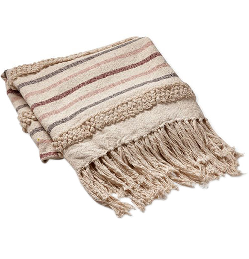 Earth Stripe Throw