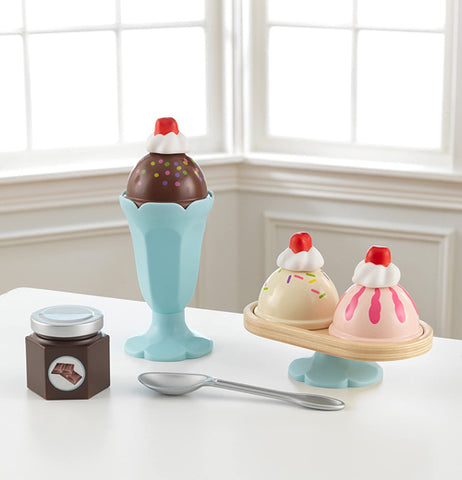 10 Piece Ice Cream Play Set