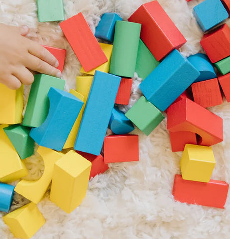 100 Piece Wood Blocks Set