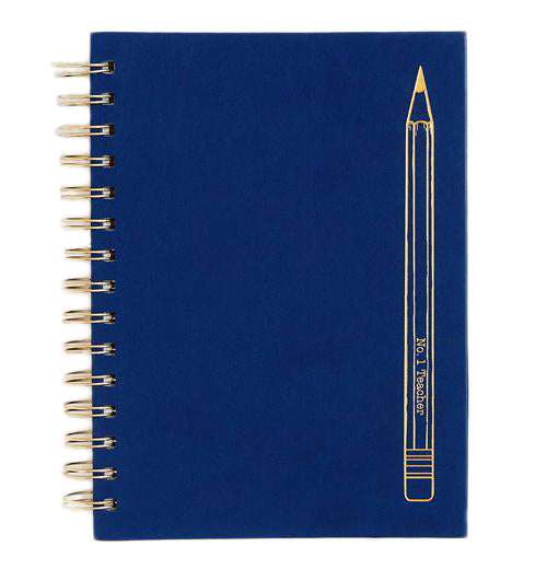 "No. 1 Teacher" Spiral Notebook