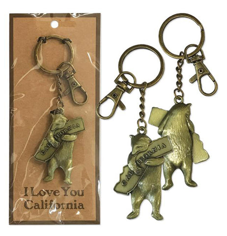California Bear Keychain
