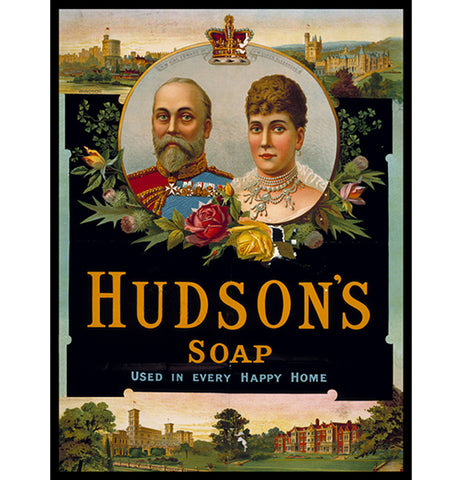 Hudson's Soap Tin Sign