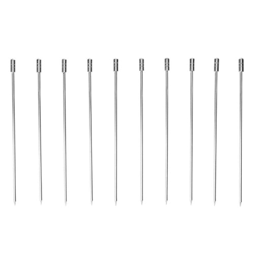 "Stainless Steel" Cocktail Picks (Set of 10)