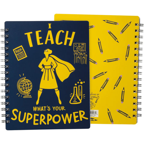 Spiral Notebook "I Teach"