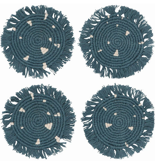 Set of 4 Macrame Coaster