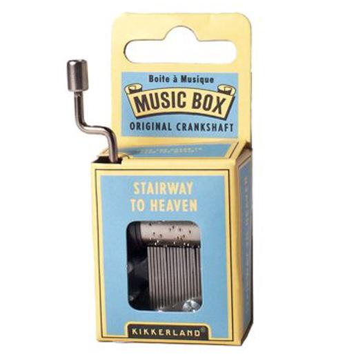 Stairway to heaven music box in it&