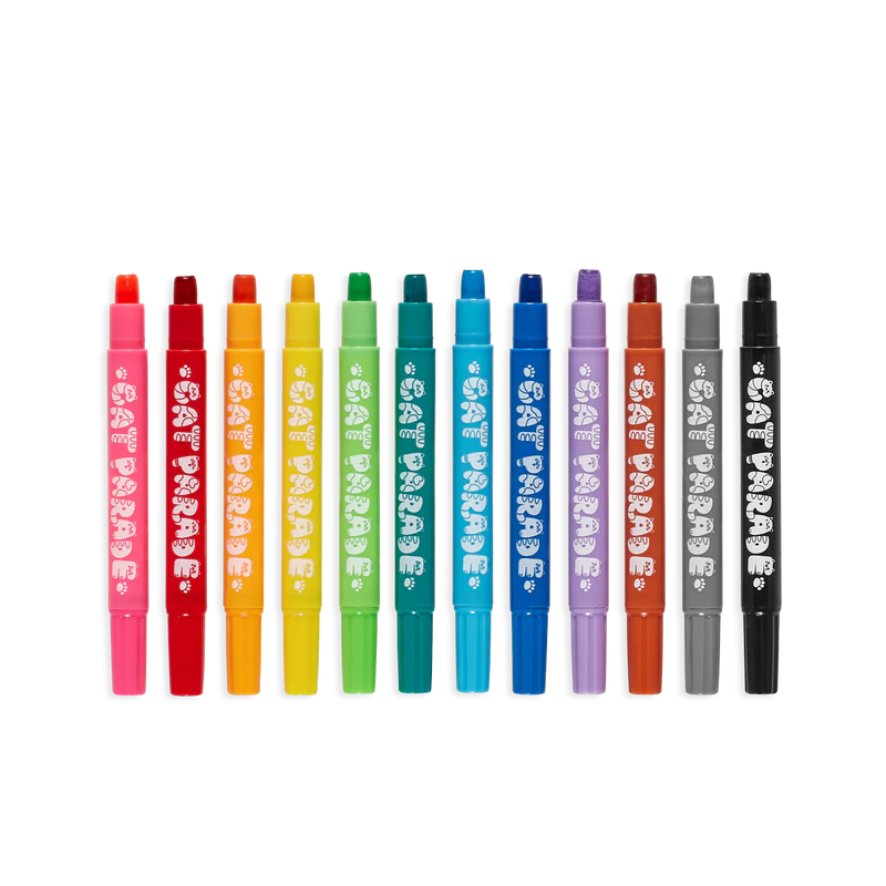 Cat Parade Gel Crayons (Set of 12)