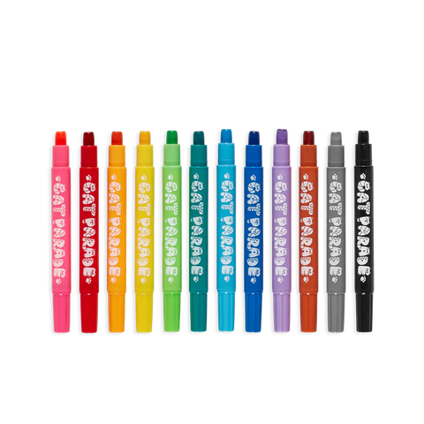 Cat Parade Gel Crayons (Set of 12)