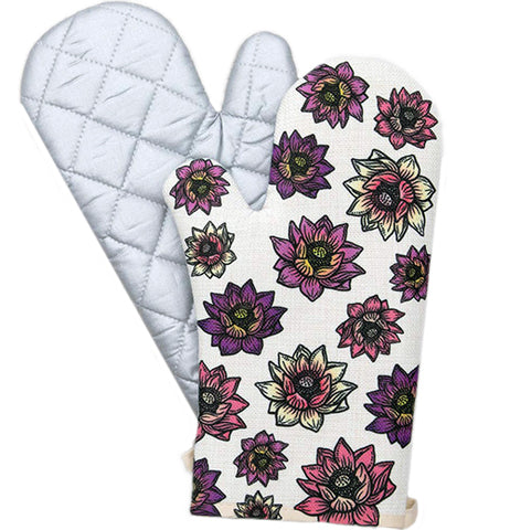 Lotus Oven Mitt