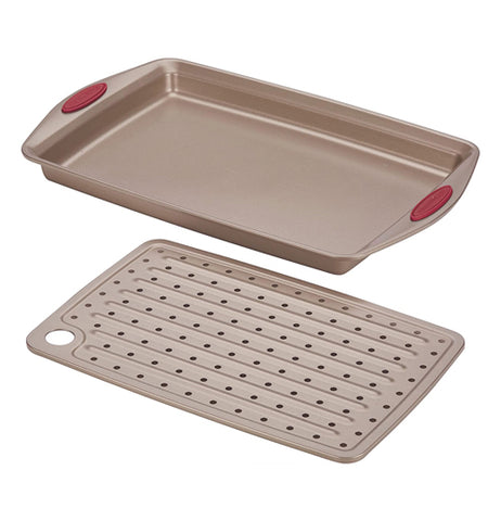 Red 2-Piece Sheet Pan Set