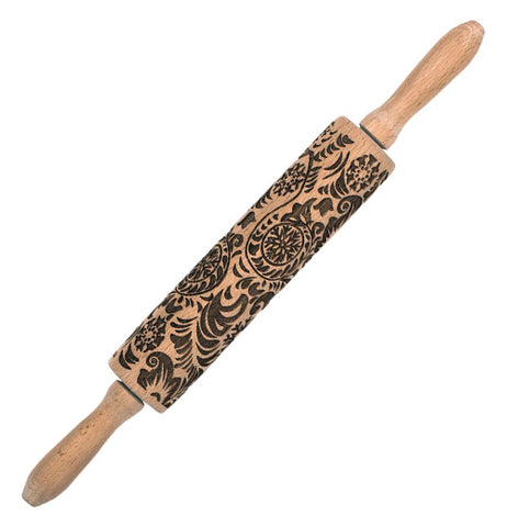 Paisley Design Rolling Pin