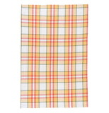 The multi-colored checkered towel is shown alone.