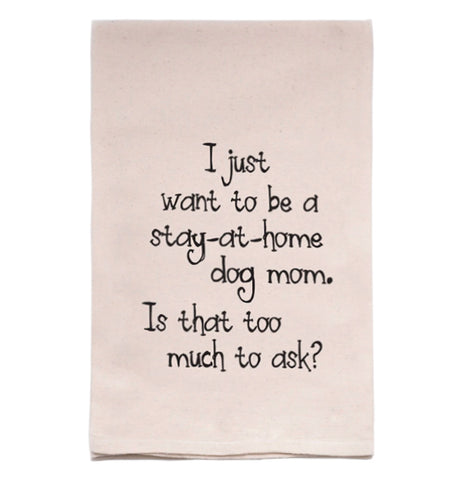 Dog Mom Tea Towel