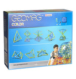 Color Magnetic Construction Set 35 pcs, Green & Blue