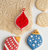 HOLIDAY Cookie Stamp, Bakelicious Ornament "Ornament"