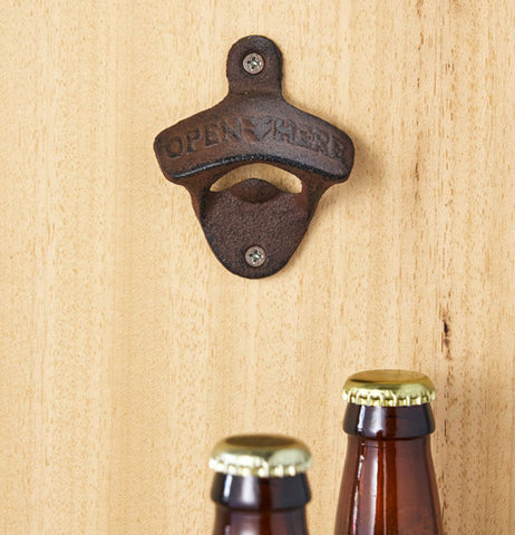 Wall Mounted Bottle Opener