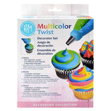 Multicolor Twist Decorating Set