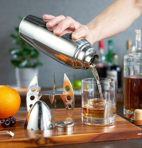 "Rocket" Cocktail Shaker