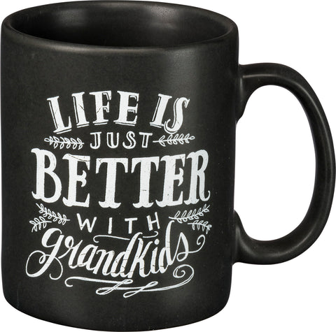 "Life is Just Better With Grandkids" Mug
