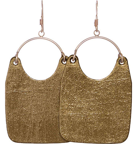 Vintage Bronze Charlie Earrings