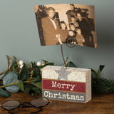 Photo Holder "Merry Christmas"
