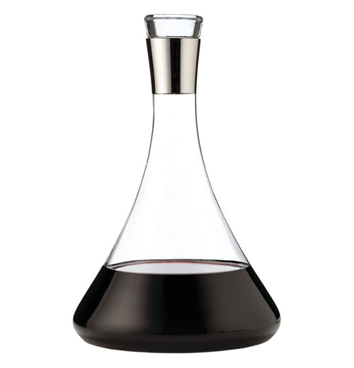 Irving Chrome-Rim Wine Decanter