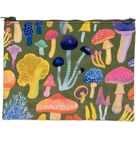 Mushrooms Zipper Pouch