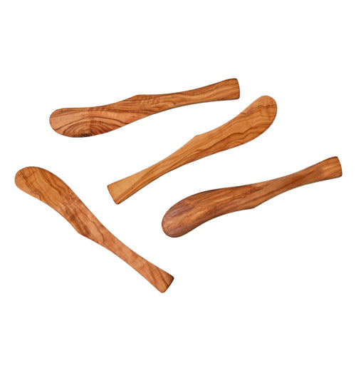 Olive Wood Spreaders (Set of 4)