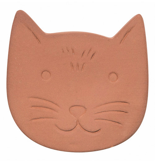 This terracotta sugar saver is shaped like a cat&