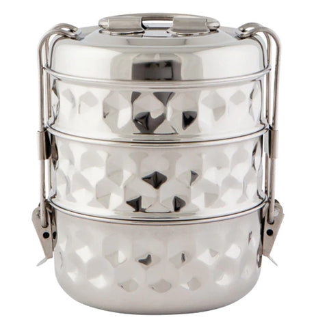 "Hammered Hexagon" Tiffin