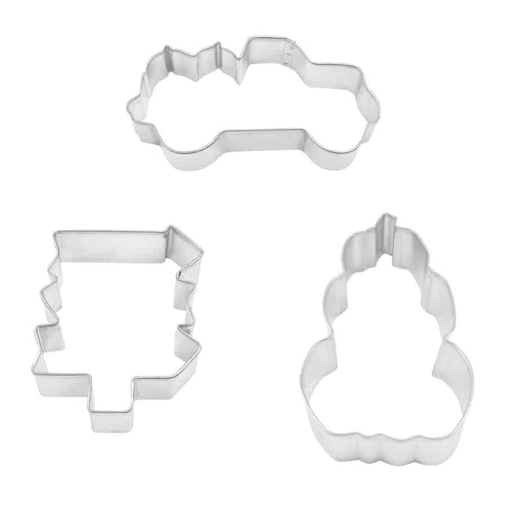 HALLOWEEN Cookie Cutters, set of 3 Pumpkin Patch