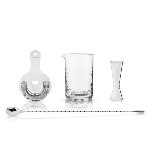 "Stainless Steel" Bartender Set