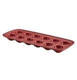 The red egg tray is shown from a different angle.