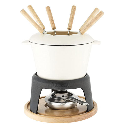 Cast Iron Fondue Set