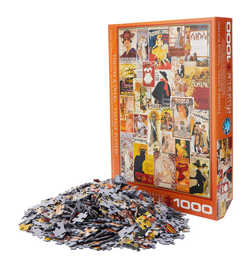 Theater &amp; Opera Vintage Art 1000-Piece Puzzle