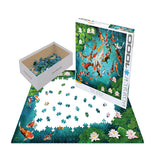Colorful Koiscape 1000-Piece Puzzle