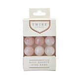 Wine Gems, Rose Quartz Set of 6
