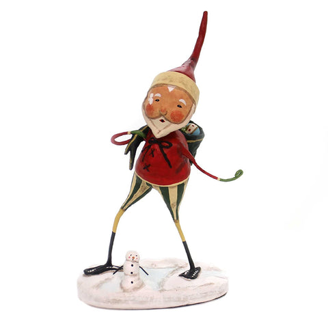 "Snow Shoe Santa" Figurine